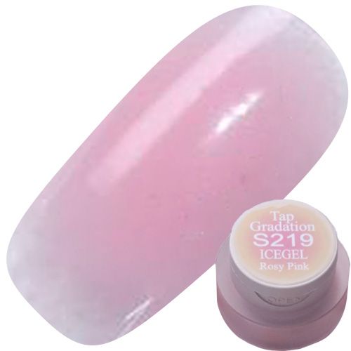 ABLACK タップグラデーションジェル2g S219 ロジーピンク
