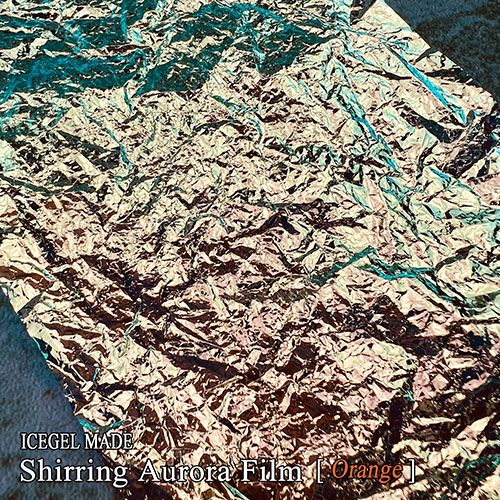 シャーリングオーロラフィルム 2-オレンジ【ゆうパケット】