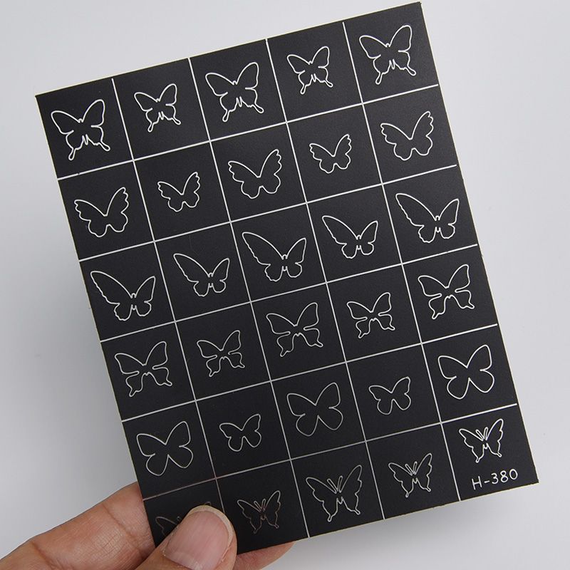 ステンシルステッカー TS-03 バタフライ【ゆうパケット】