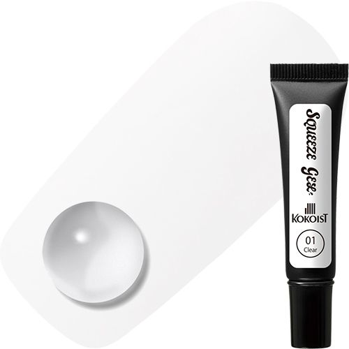 Squeeze Gel(スクイーズジェル)10g 01 Clear【ゆうパケット】