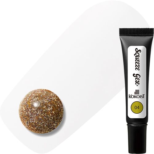 Squeeze Gel(スクイーズジェル)10g 04 Gold【お取り寄せ】【ゆうパケット】