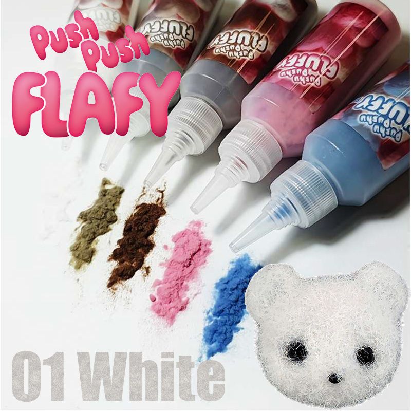[一旦非表示]Pushu Pushu FLUFFY 01 White【お取り寄せ】
