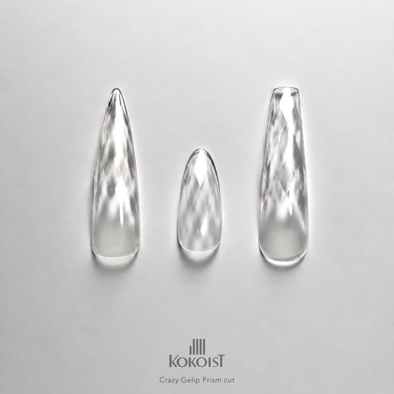 rednails web channel / Crazy Gelip Prism Cut Coffin Max
