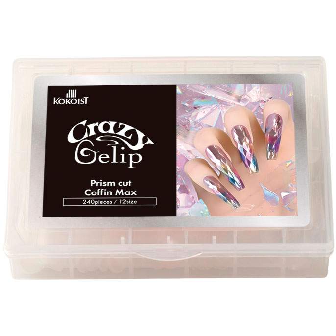 rednails web channel / Crazy Gelip Prism Cut Coffin Max