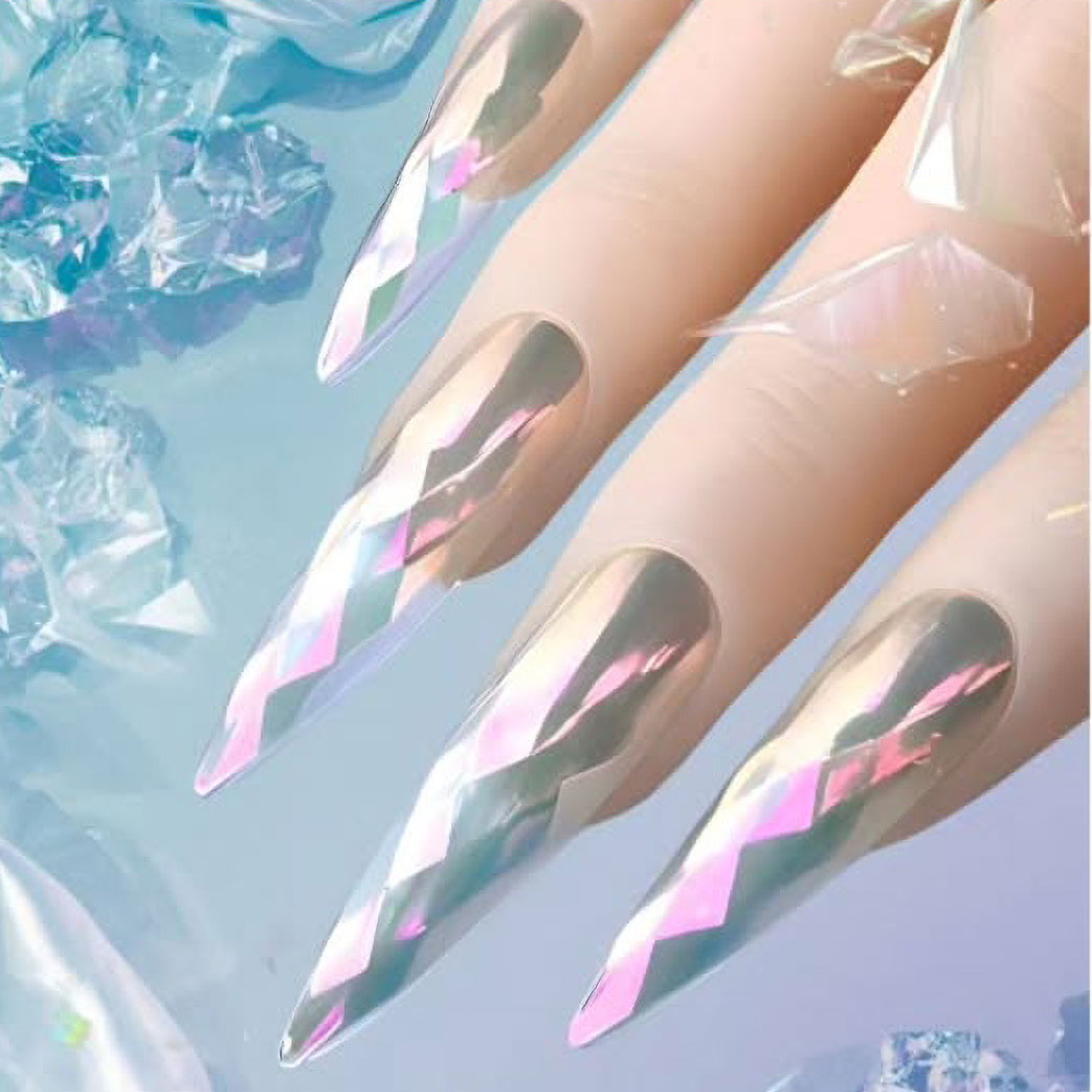 Crazy Gelip Prism Cut Stiletto Max