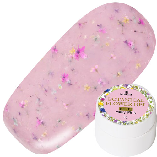 ♪BOTANICAL FLOWER GEL 5g BF-05 Milky Pink【ゆうパケット】