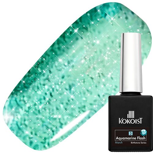 フラッシュカラージェル 8g F03 AquamarineFlash