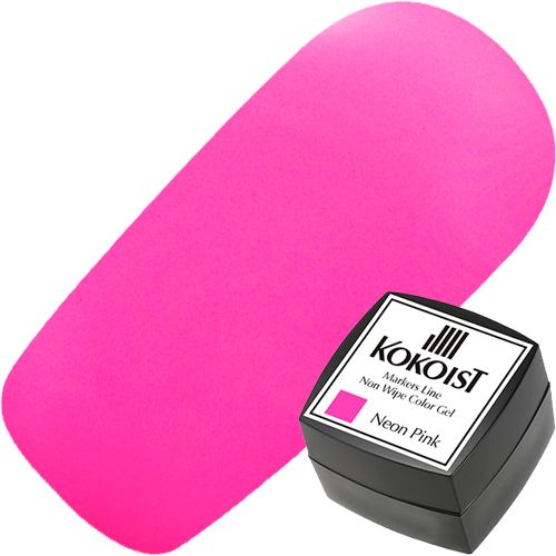 マーカーズライン ノンワイプカラージェル2.5g ML-06 Thick Neon Pink【お取り寄せ】【ゆうパケット】