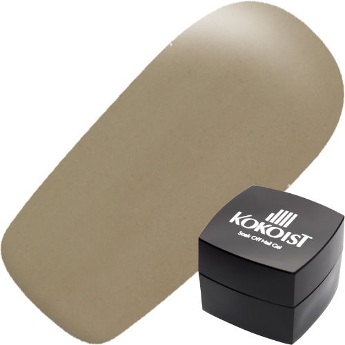 【カーキ】カラージェル 2.5g  E318 Ash Khaki 【お取り寄せ】【ゆうパケット】