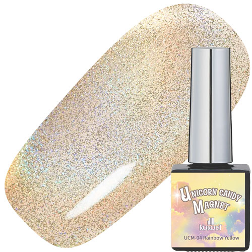 [5/19発売]ユニコーンキャンディマグネット10ml Rainbow Yellow【お取り寄せ】