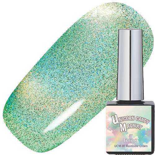 ユニコーンキャンディマグネット10ml Rainbow Green【お取り寄せ】