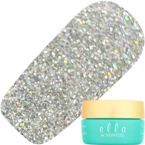 【nova/シャイニーフラッシュ】カラージェル2g 1105 フラッシュシルバー【ゆうパケット】