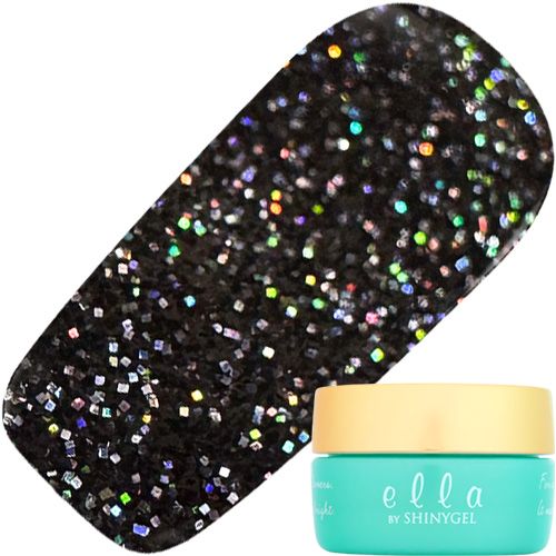 【nova/シャイニーフラッシュ】カラージェル2g 1106 フラッシュブラック【ゆうパケット】