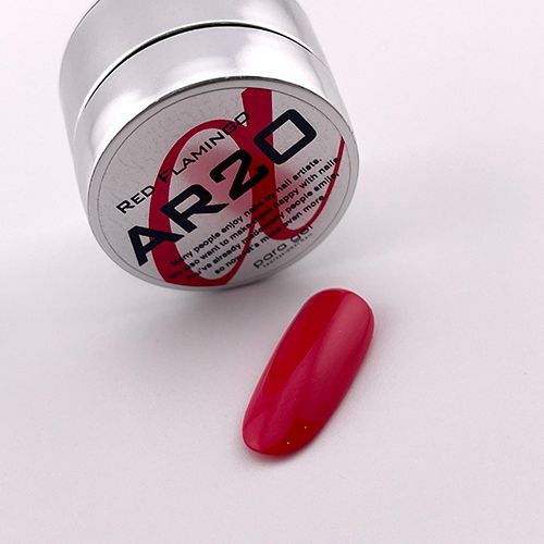 アートカラージェル2g AR20 レッドフラミンゴ【お取り寄せ】【ゆうパケット】