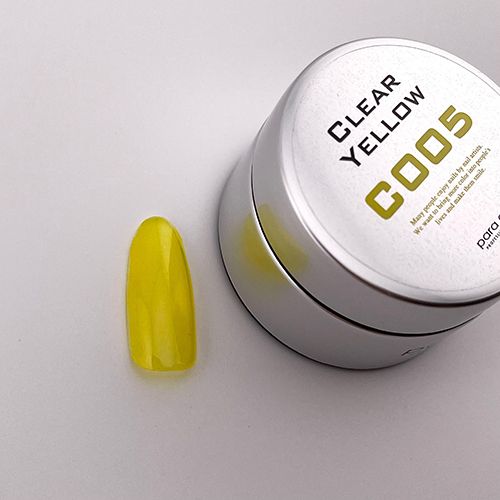 カラージェル4g C005 クリアイエロー【お取り寄せ】【ゆうパケット】