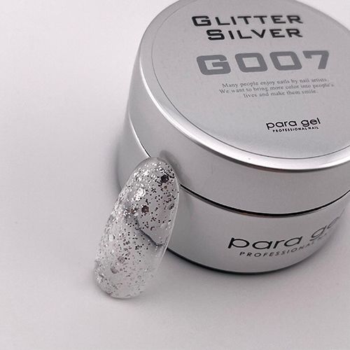 カラージェル4g G007 グリッターシルバー【お取り寄せ】【ゆうパケット】