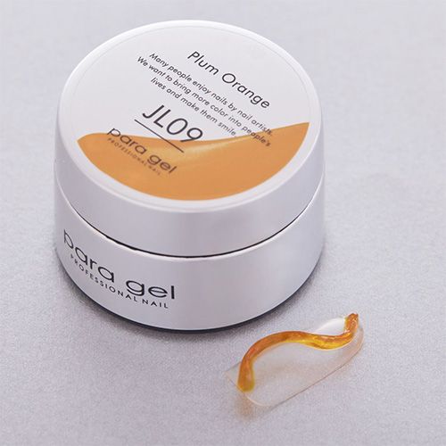 【JELLY SERIES】デザイナーズカラージェル4g JL09 プラムオレンジ【お取り寄せ】【ゆうパケット】