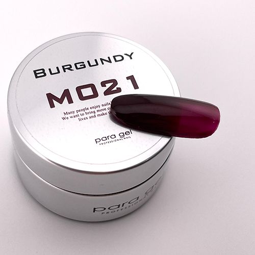 【CAPLUS NAIL】カラージェル4g  M021 バーガンディ【お取り寄せ】【ゆうパケット】
