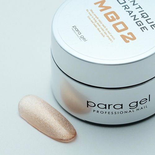 【glitter series】カラージェル4g MG02 アンティークオレンジ【お取り寄せ】【ゆうパケット】