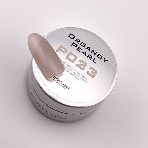 【CAPLUS NAIL】カラージェル4g  P023 オーガンジーパール【お取り寄せ】【ゆうパケット】