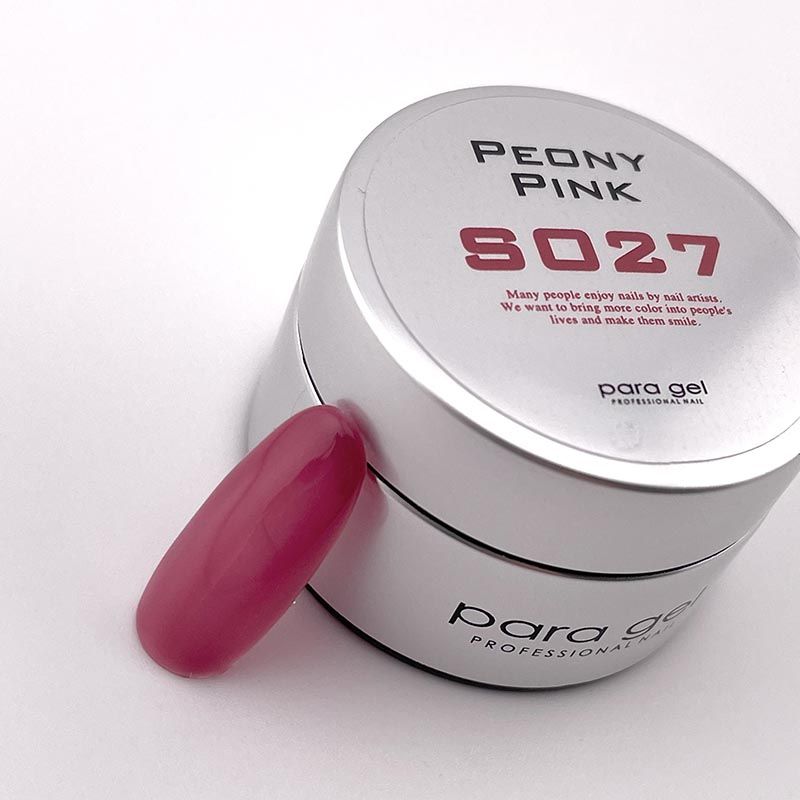 カラージェル4g S027 ピオニーピンク【お取り寄せ】【ゆうパケット】