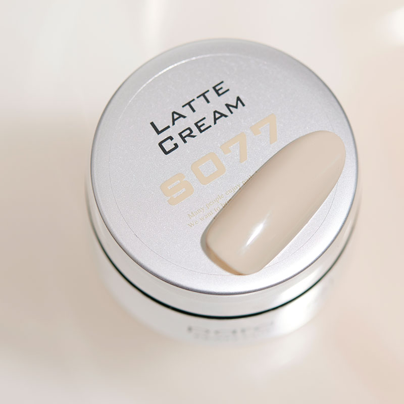 ☆【シアー＆グリッター】カラージェル S077 ラテクリーム3g【お取り寄せ】【ゆうパケット】