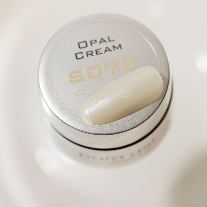 ☆【シアー＆グリッター】カラージェル S078 オパールクリーム3g【お取り寄せ】【ゆうパケット】