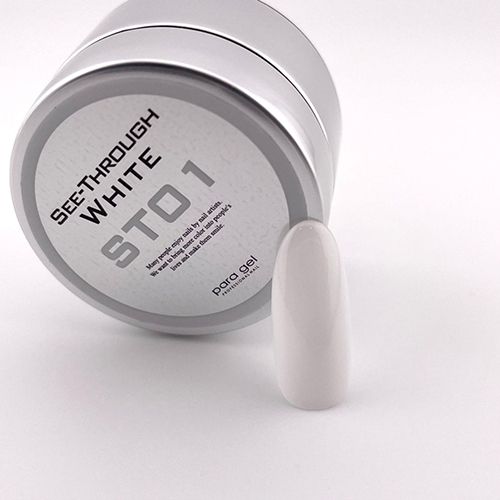 シースルーカラージェル4g ST01 シースルーホワイト【お取り寄せ】【ゆうパケット】