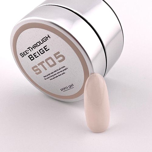 シースルーカラージェル4g ST05 シースルーベージュ【お取り寄せ】【ゆうパケット】