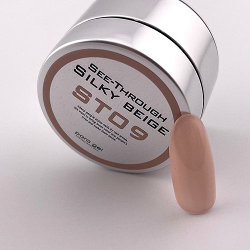 シースルーカラージェル4g ST09 シースルーシルキーベージュ【お取り寄せ】【ゆうパケット】