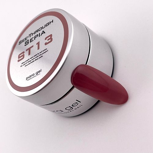 シースルーカラージェル4g ST13 シースルーセピア【お取り寄せ】【ゆうパケット】