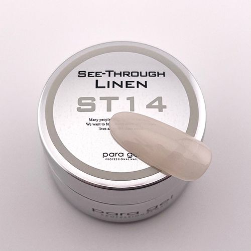 シースルーカラージェル4g ST14 シースルーリネン【お取り寄せ】【ゆうパケット】