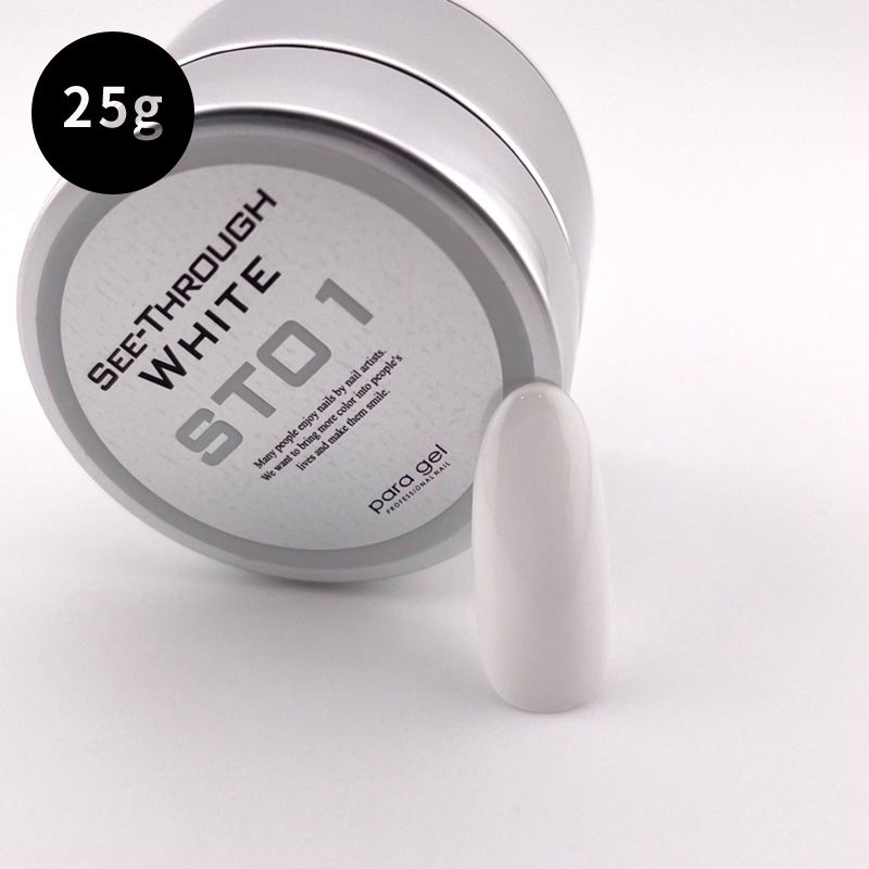 シースルーカラージェル ST01 シースルーホワイト 25g【お取り寄せ】