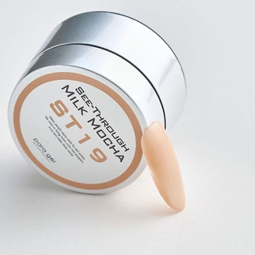 シースルーカラージェル4g ST19 シースルーミルクモカ【お取り寄せ】【ゆうパケット】