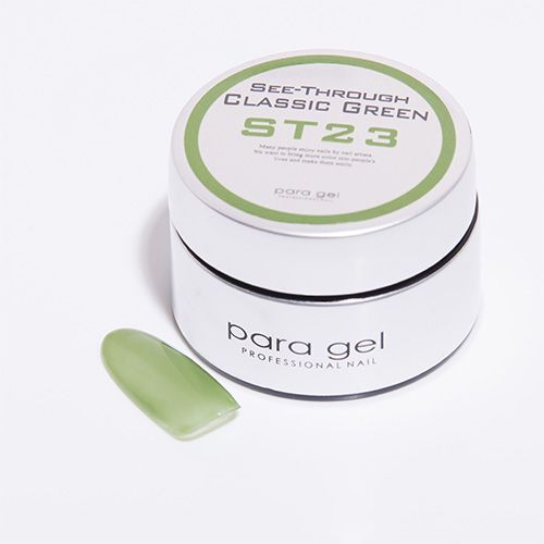 【SETOYAMA AIRI】シースルーカラージェル4g ST23 シースルークラシックグリーン【お取り寄せ】【ゆうパケット】