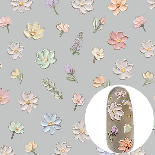 アイシング風フラワー【ゆうパケット】