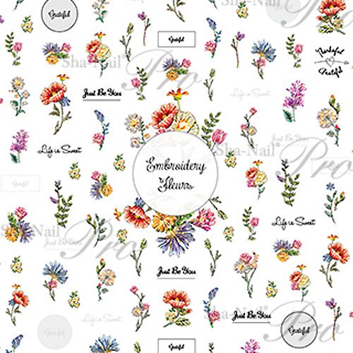 Embroidery Flowers/エンブロイダリーフラワー【ゆうパケット】