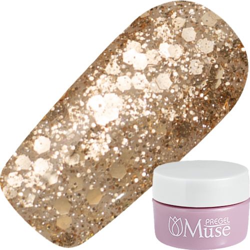 【ブリングブリングシリーズ】プリムドールミューズ3g G689 ミラーボールゴールド【ゆうパケット】