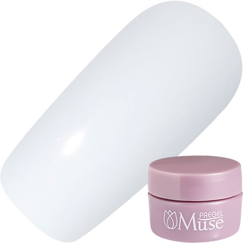 【カラーペイントシリーズ】プリジェルミューズ3g M1018 ブルイッシュホワイト【ゆうパケット】