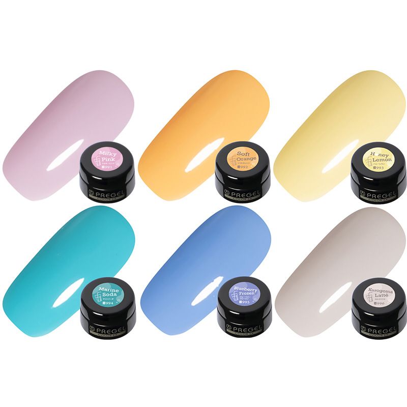 【パステルポップ】カラーEX3g×6色セット【お取り寄せ】