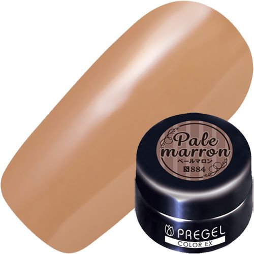 【ペールシリーズ】カラーEX3g 884 ペールマロン【ゆうパケット】
