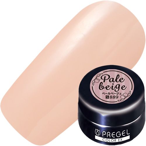 【ペールシリーズ2】カラーEX3g 889 ペールベージュ【お取り寄せ】【ゆうパケット】