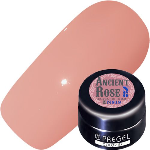 【アンティークシリーズ】カラーEX3g N818 エンシェルトローズ[neo]【お取り寄せ】【ゆうパケット】