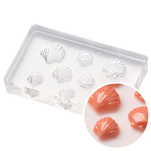 シリコンモールド シェル【お取り寄せ】【ゆうパケット】