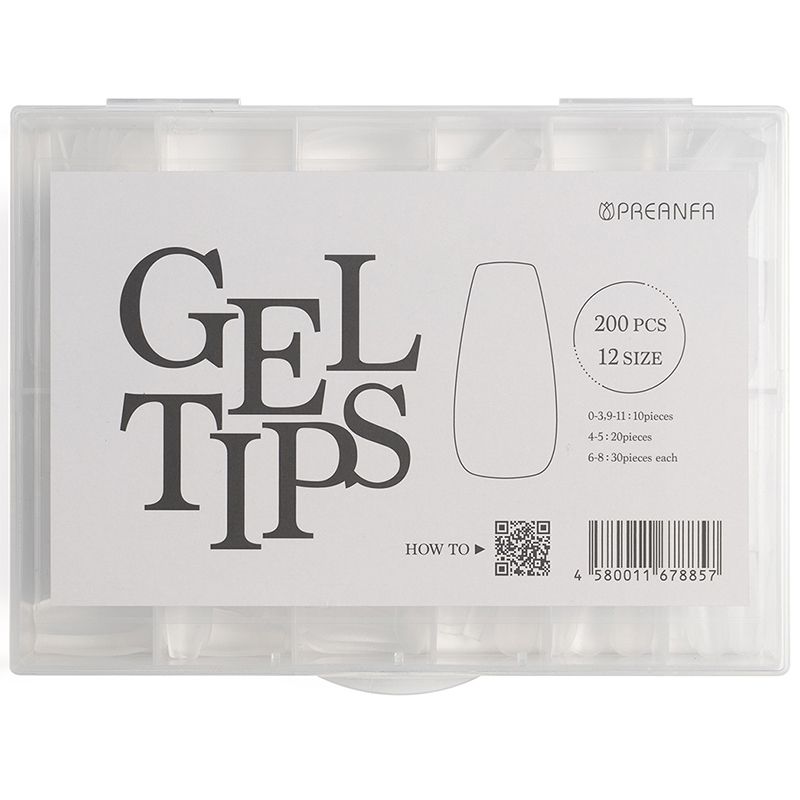 ジェルチップ コフィン【お取り寄せ】【ゆうパケット】