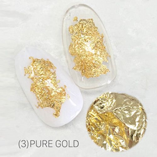 金箔・銀箔・ナゲット3 ピュアゴールド【ゆうパケット】