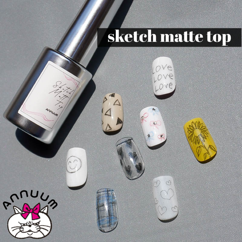 sketch matte top gel 10ml
