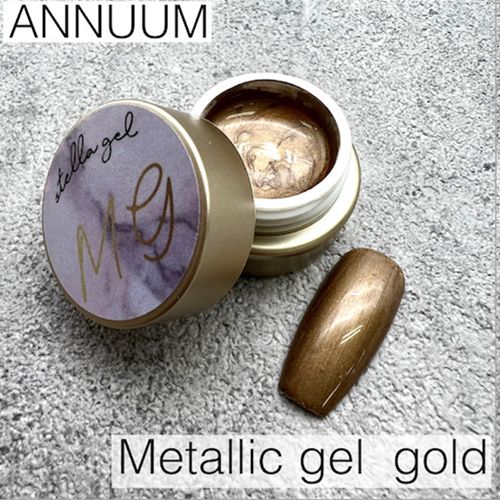 メタリックジェル3g ゴールド【ゆうパケット】