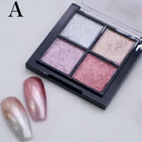 4カラーアイシャドーミラーパウダーA【お取り寄せ】【ゆうパケット】