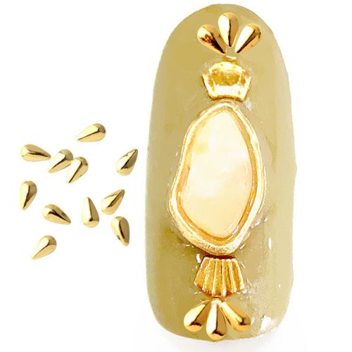 スタッズ ティアドロップ1-3L ゴールド【お取り寄せ】【ゆうパケット】